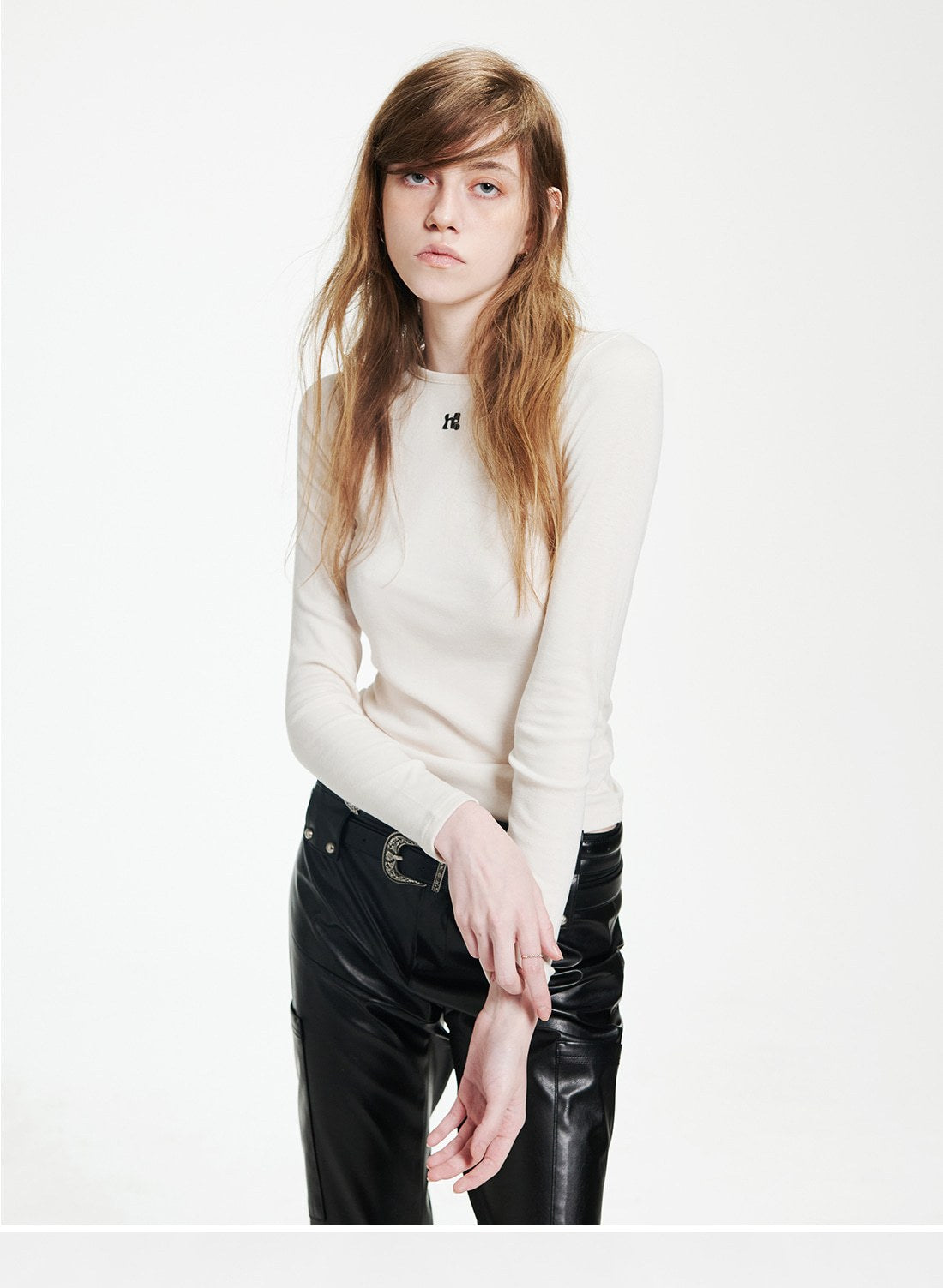 Holy Black Symbol Long Sleeve ivory