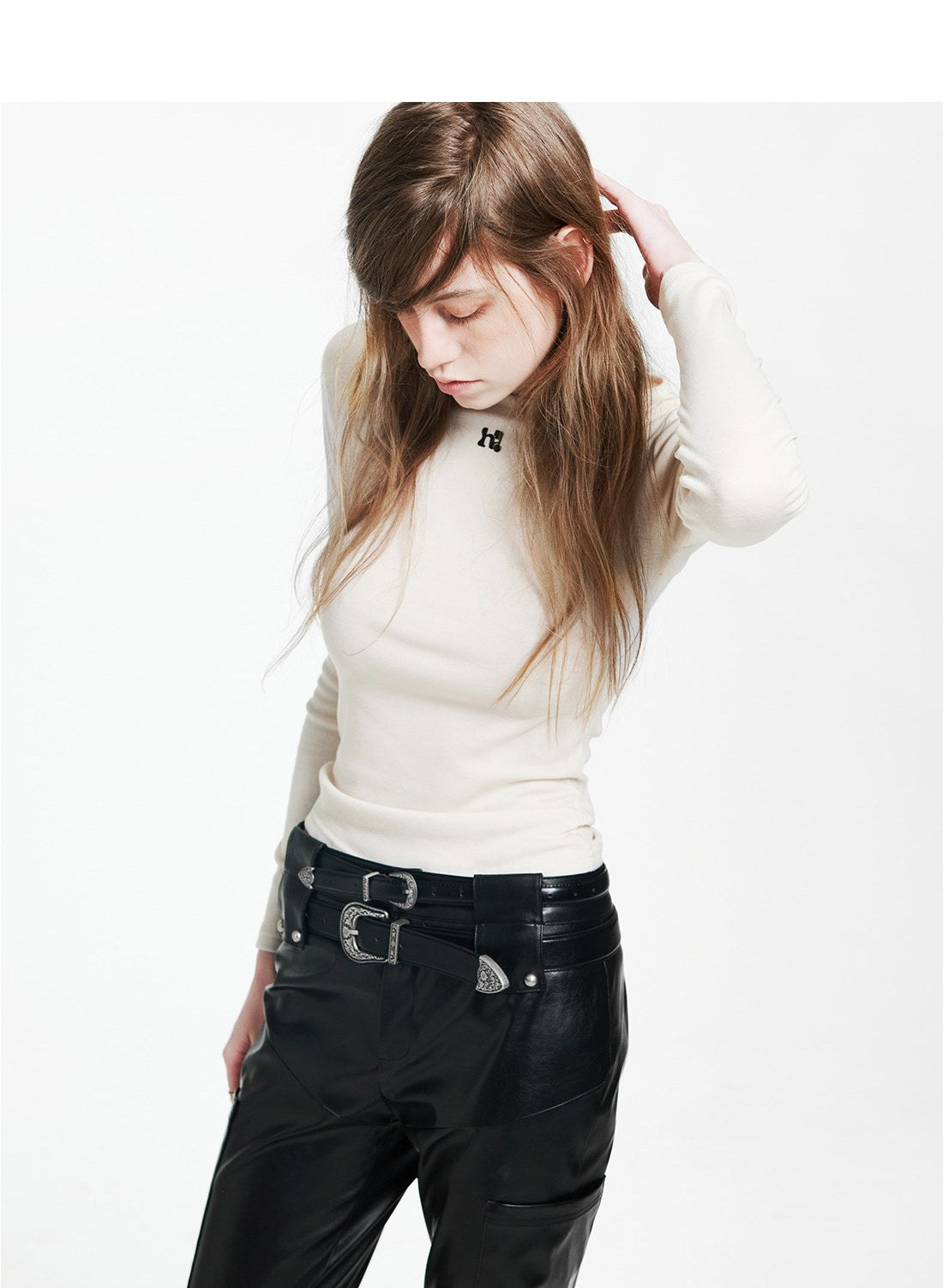 Holy Black Symbol Long Sleeve ivory