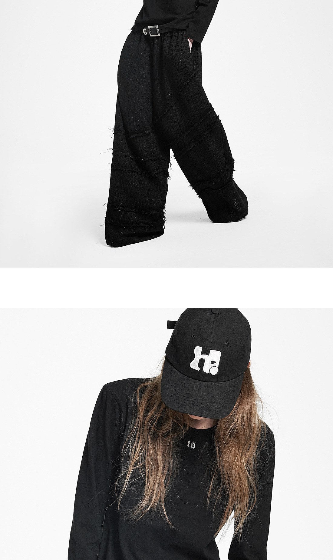 Point Symbol Black Long Sleeve