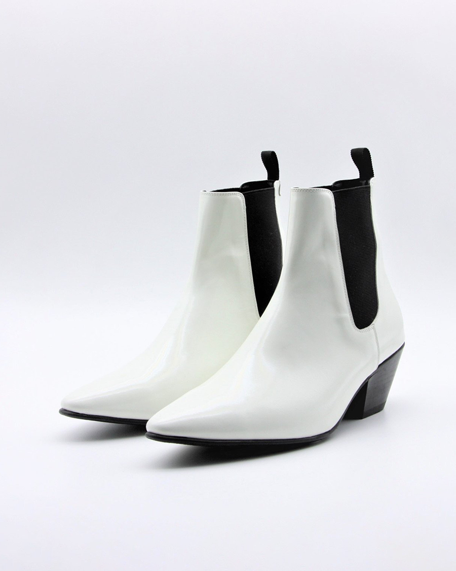 Cow Lather Chelsea Boots - MAGNOLIAONLINE