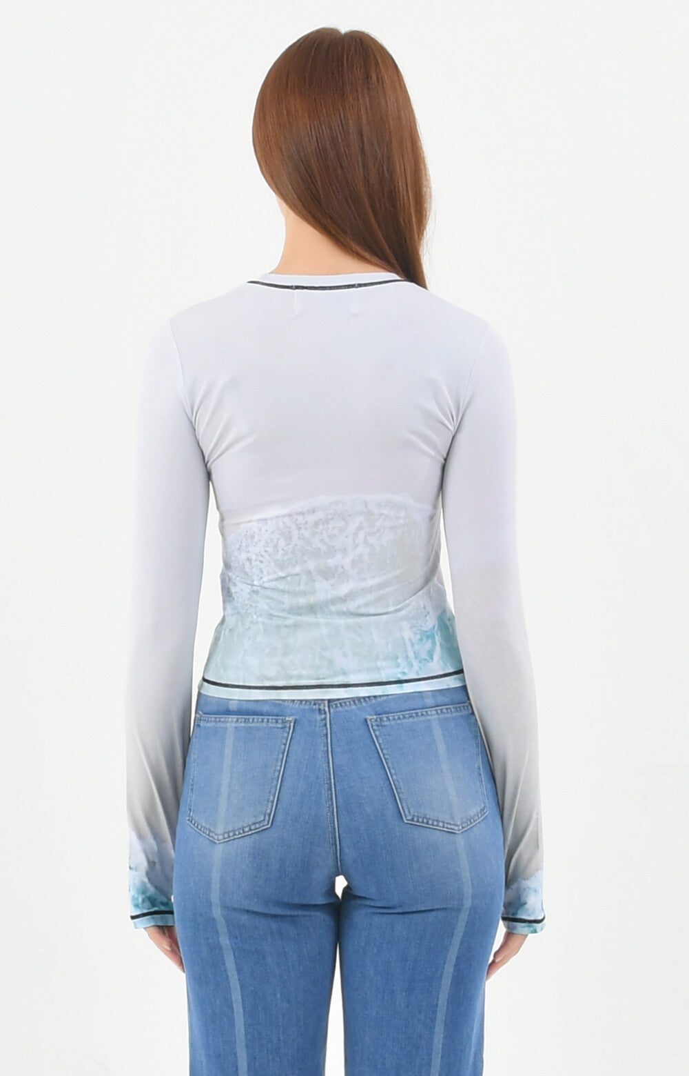 PRINT LONG SLEEVE ROUND T-SHIRT_[WAVE1]