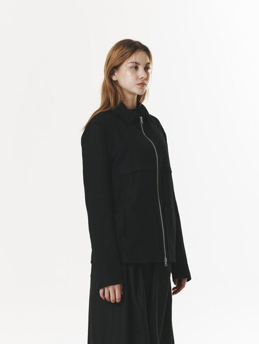 WOOL LIGHT JUMPER BLACK