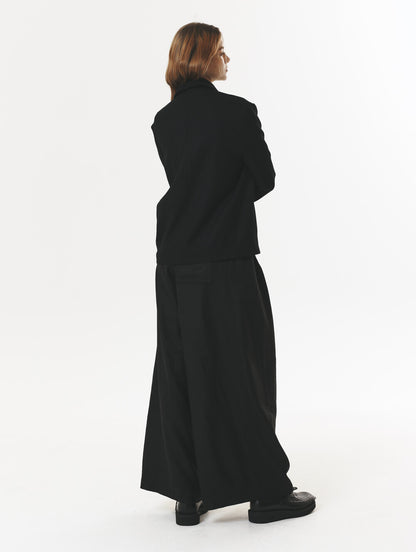 WOOL LIGHT JUMPER BLACK
