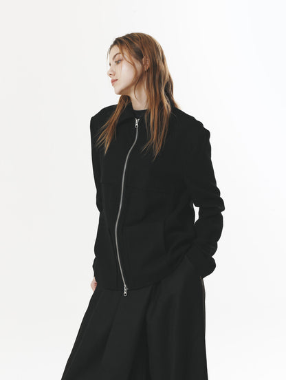 WOOL LIGHT JUMPER BLACK