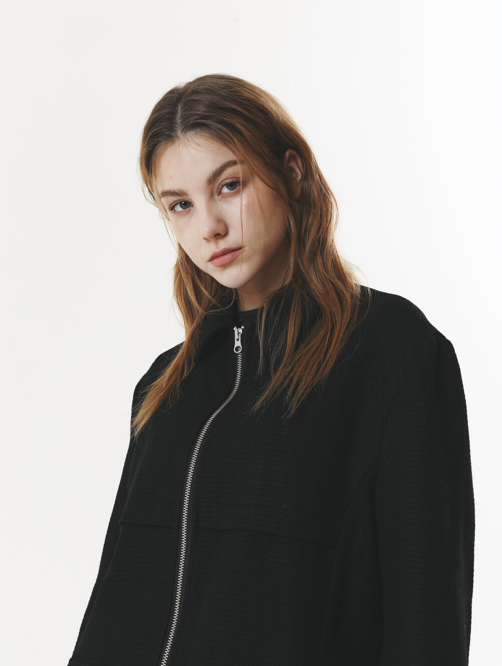 WOOL LIGHT JUMPER BLACK