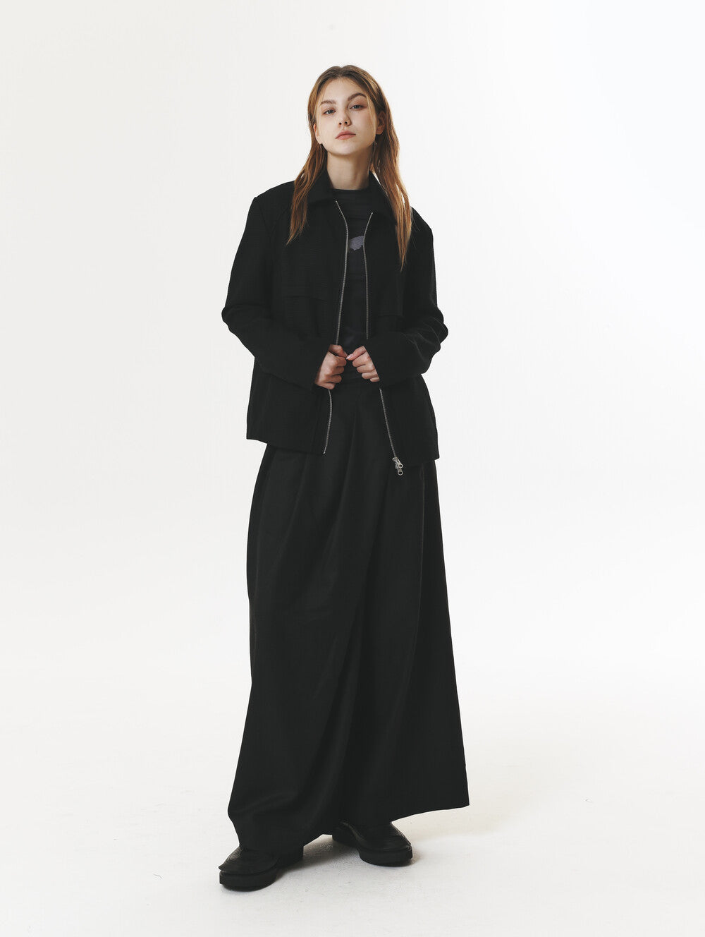 WOOL LIGHT JUMPER BLACK