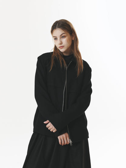 WOOL LIGHT JUMPER BLACK