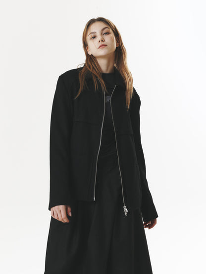 WOOL LIGHT JUMPER BLACK