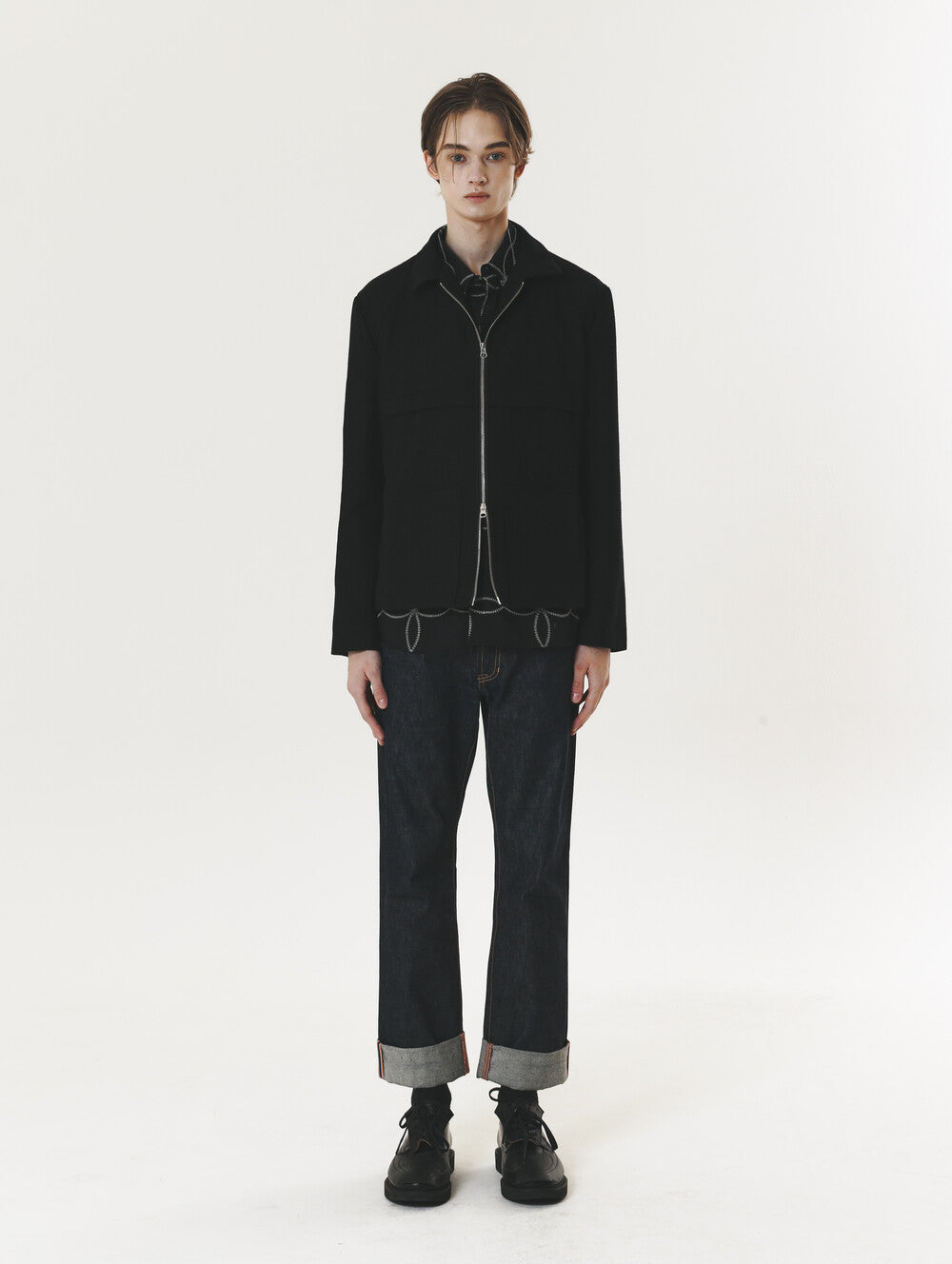 WOOL LIGHT JUMPER BLACK