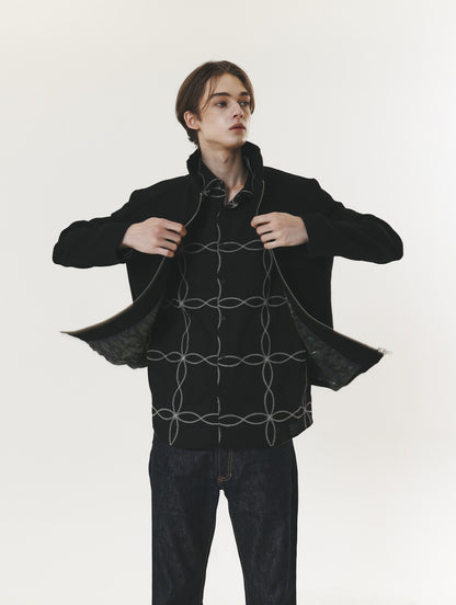 WOOL LIGHT JUMPER BLACK
