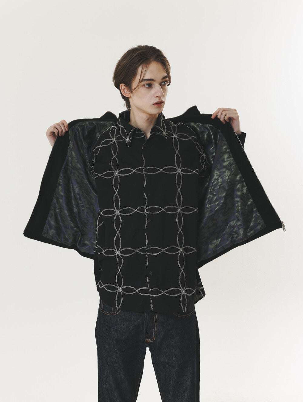 WOOL LIGHT JUMPER BLACK