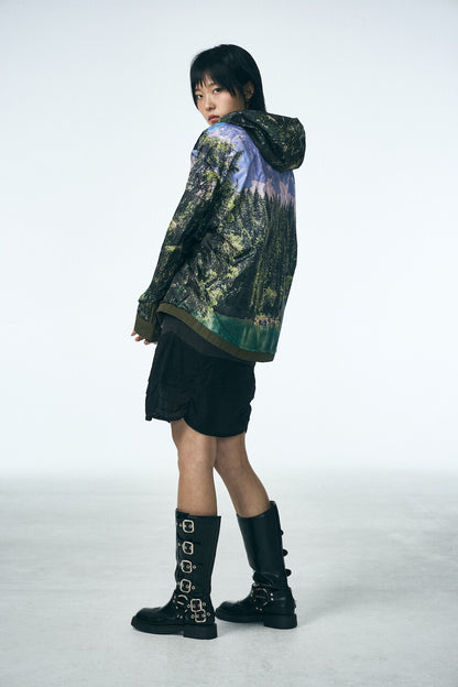 REVERSIBLE FOREST JUMPER