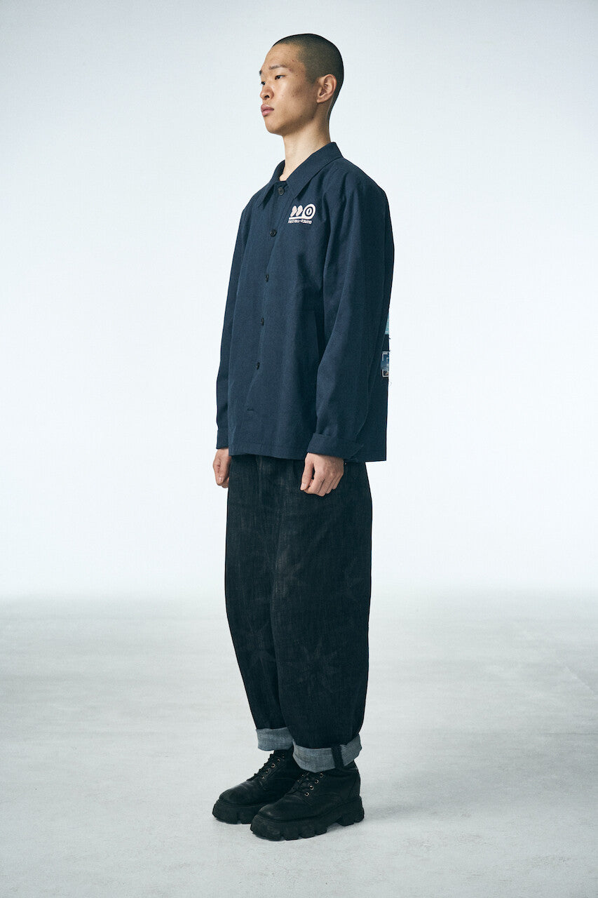 REWIND COACH JACKET_NAVY