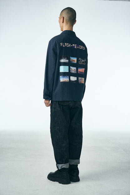 REWIND COACH JACKET_NAVY