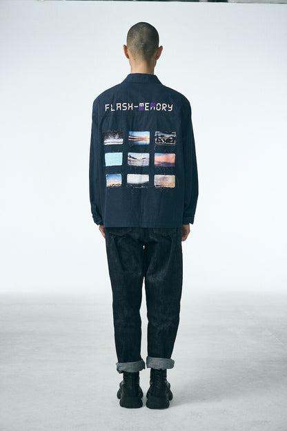 REWIND COACH JACKET_NAVY