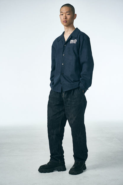 REWIND COACH JACKET_NAVY