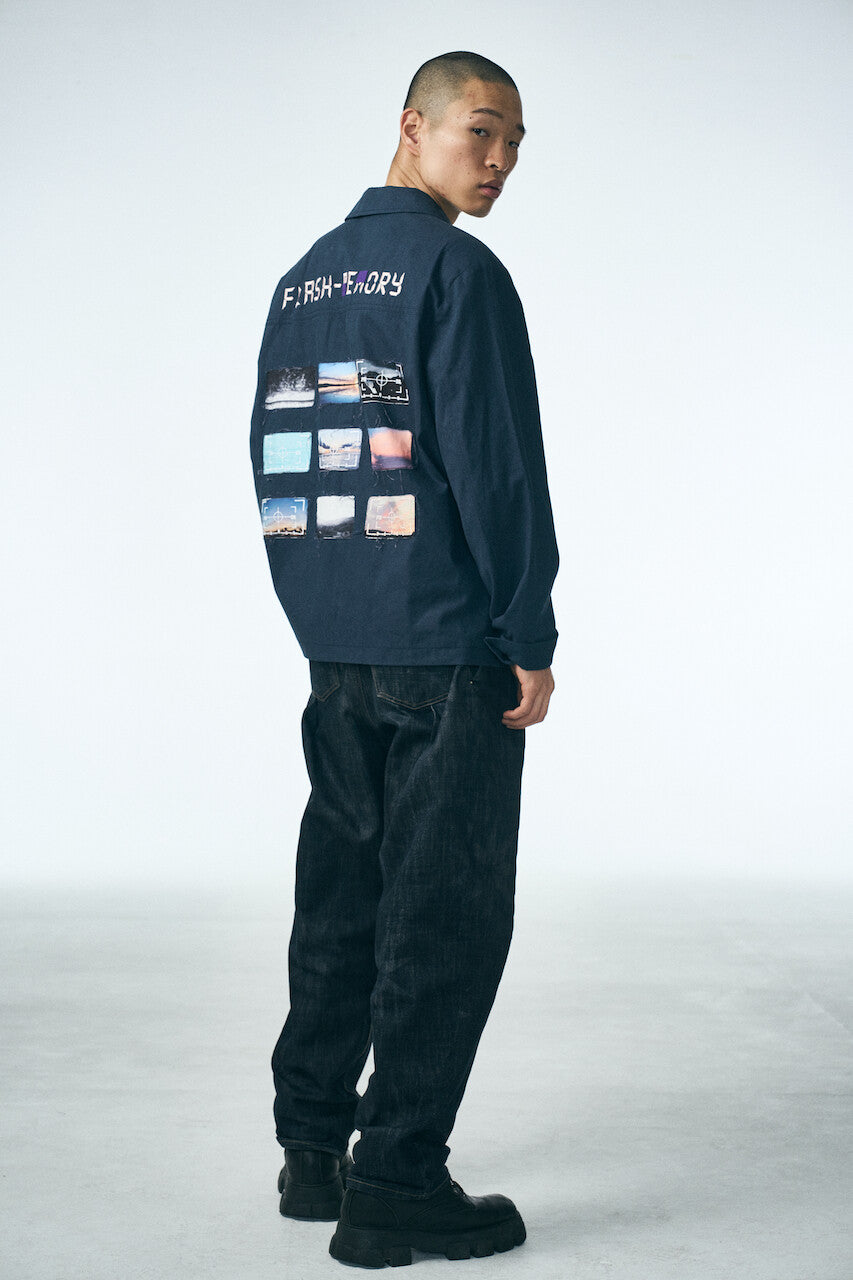 REWIND COACH JACKET_NAVY