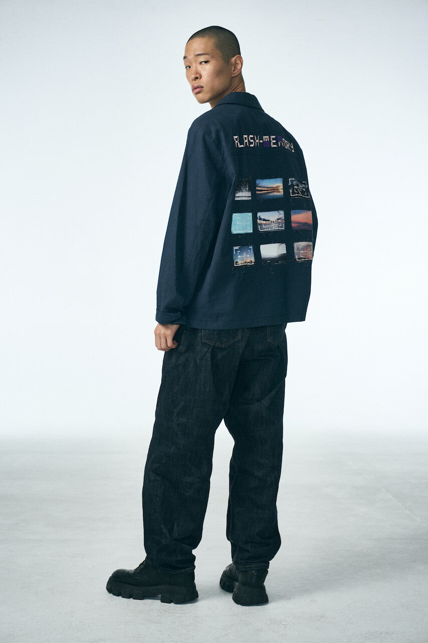 REWIND COACH JACKET_NAVY