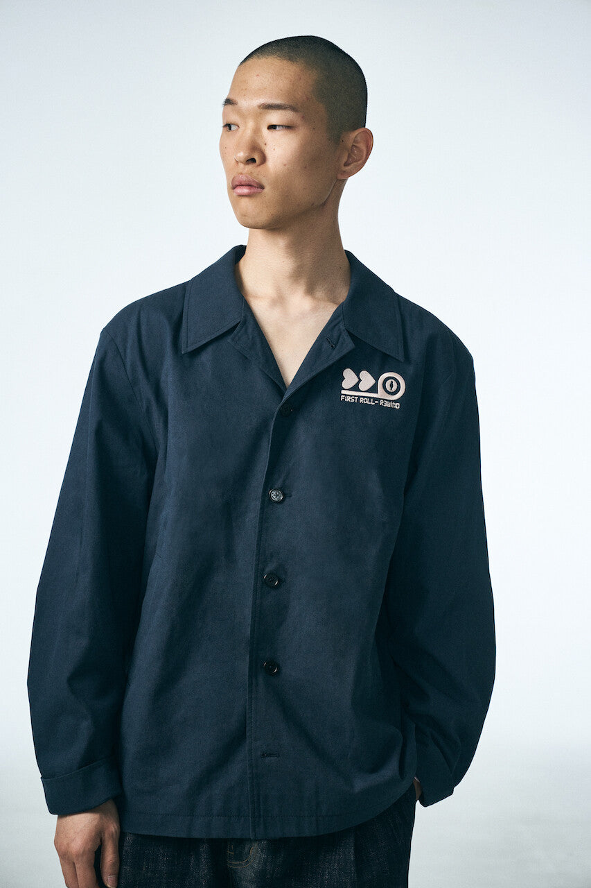 REWIND COACH JACKET_NAVY