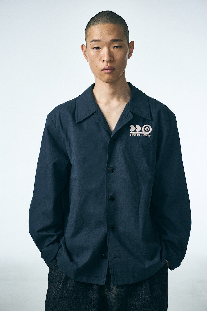 REWIND COACH JACKET_NAVY