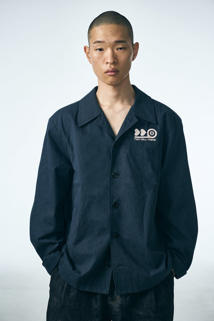 REWIND COACH JACKET_NAVY