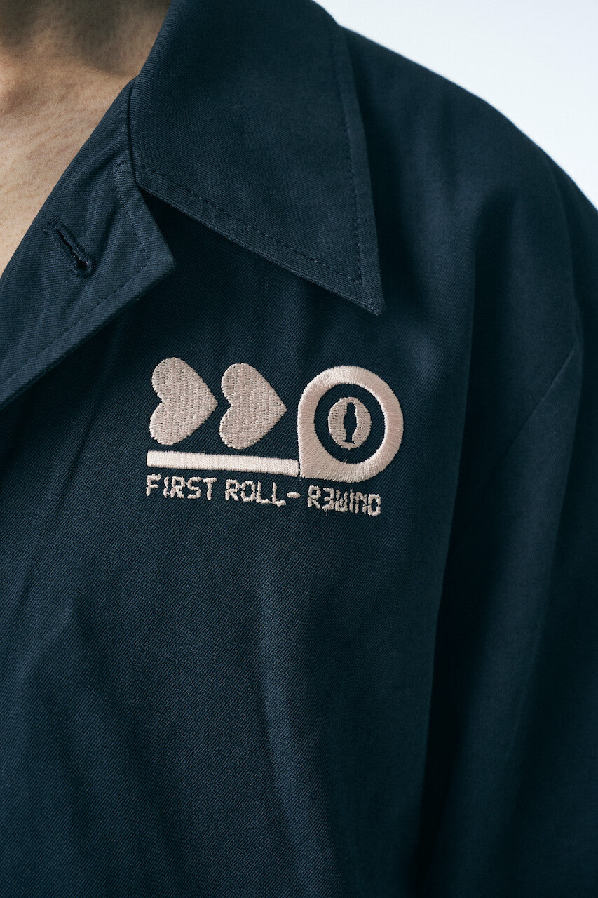 REWIND COACH JACKET_NAVY