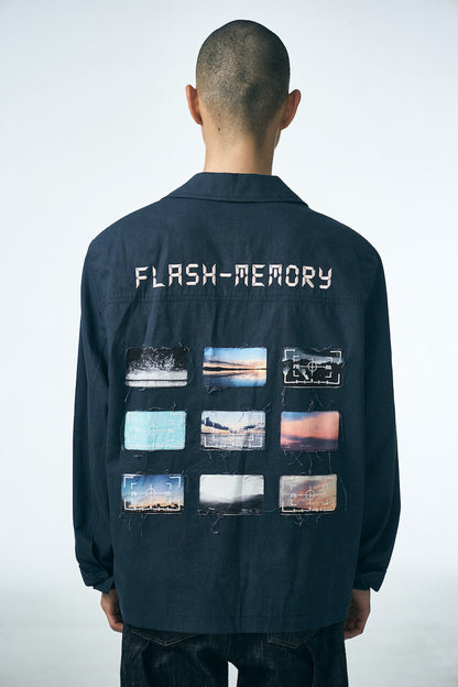 REWIND COACH JACKET_NAVY