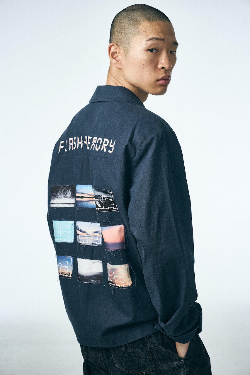 REWIND COACH JACKET_NAVY