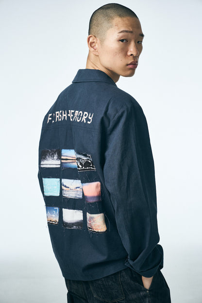 REWIND COACH JACKET_NAVY