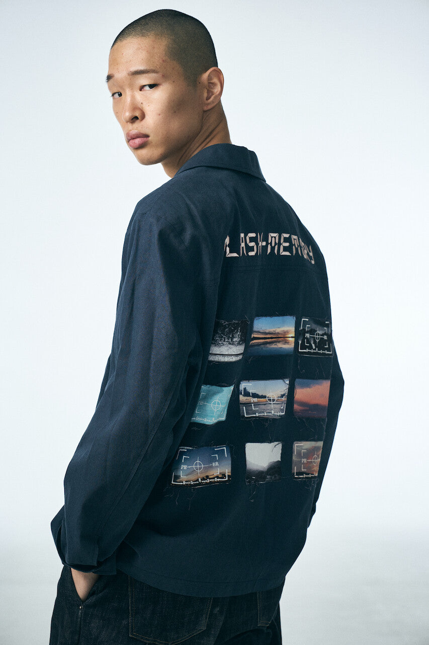 REWIND COACH JACKET_NAVY