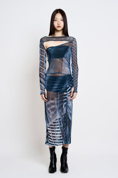 Interstice Mesh Dress