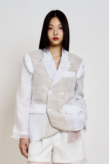ORGANZA INTERSTICE JACKET