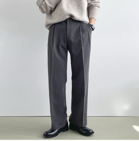 Robin Two-tuck Wide Slacks