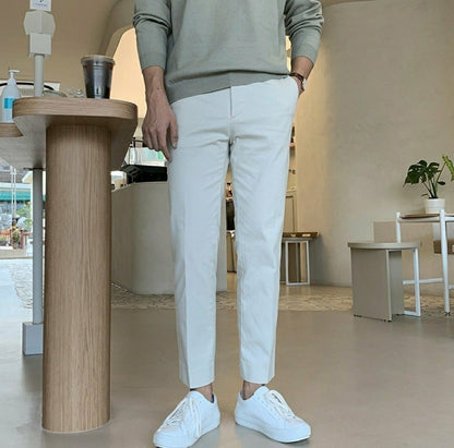 Row Washing Cotton Pants