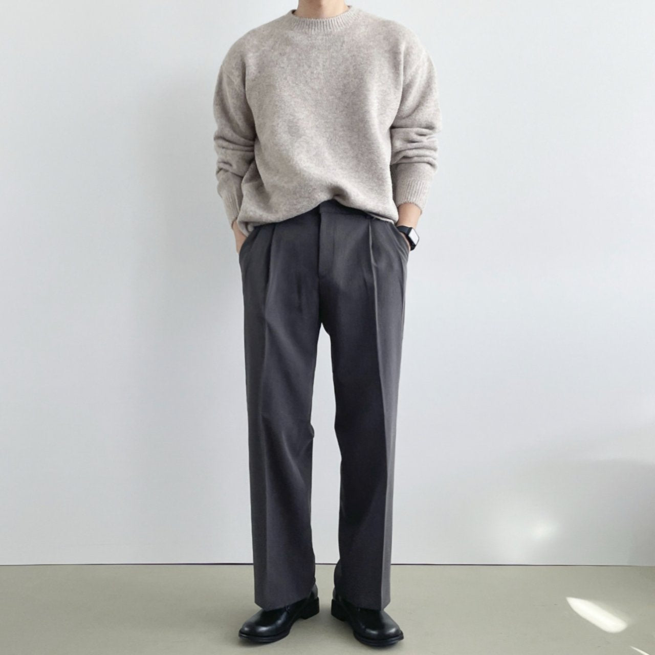 Robin Two-tuck Wide Slacks