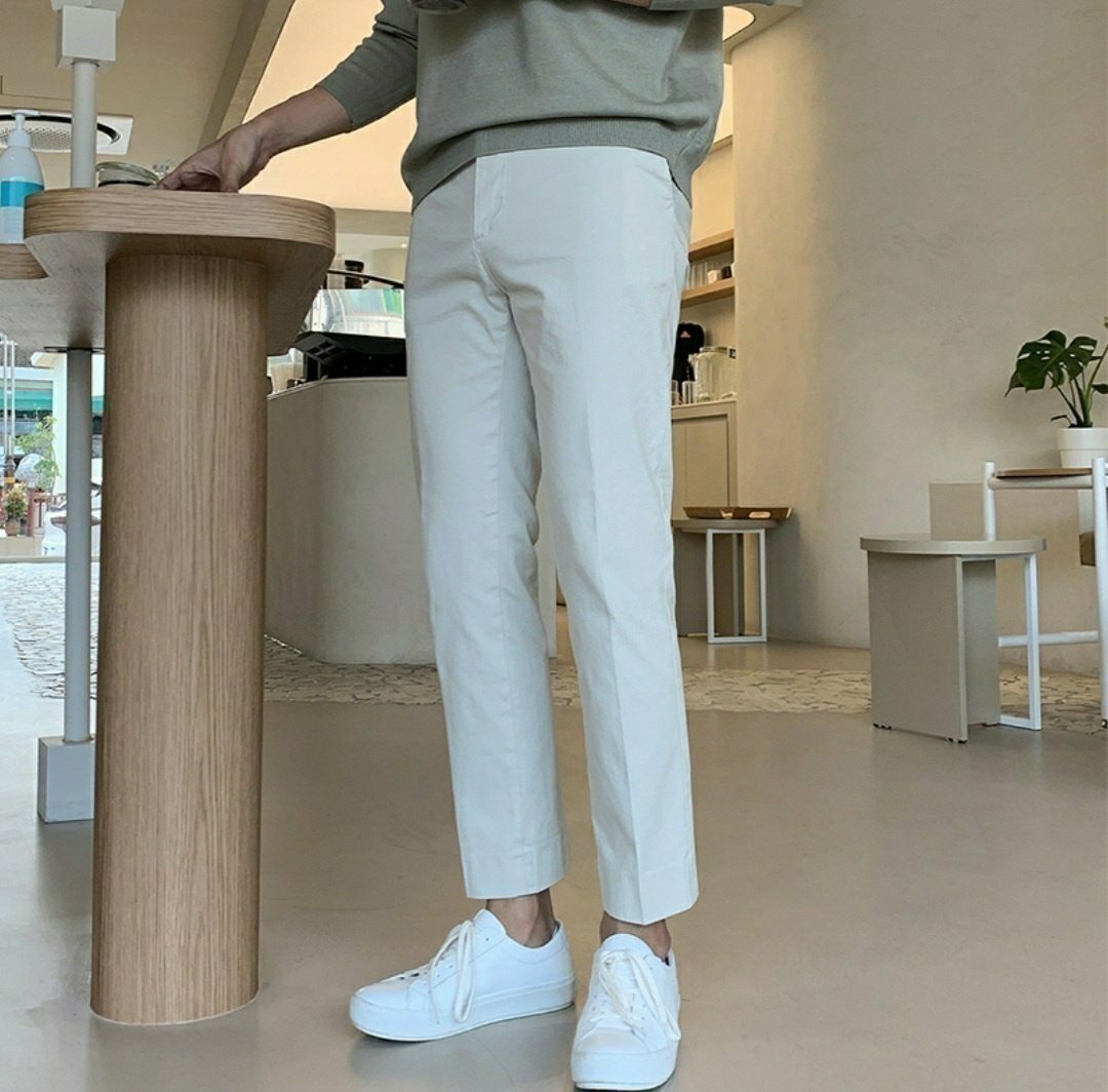 Row Washing Cotton Pants
