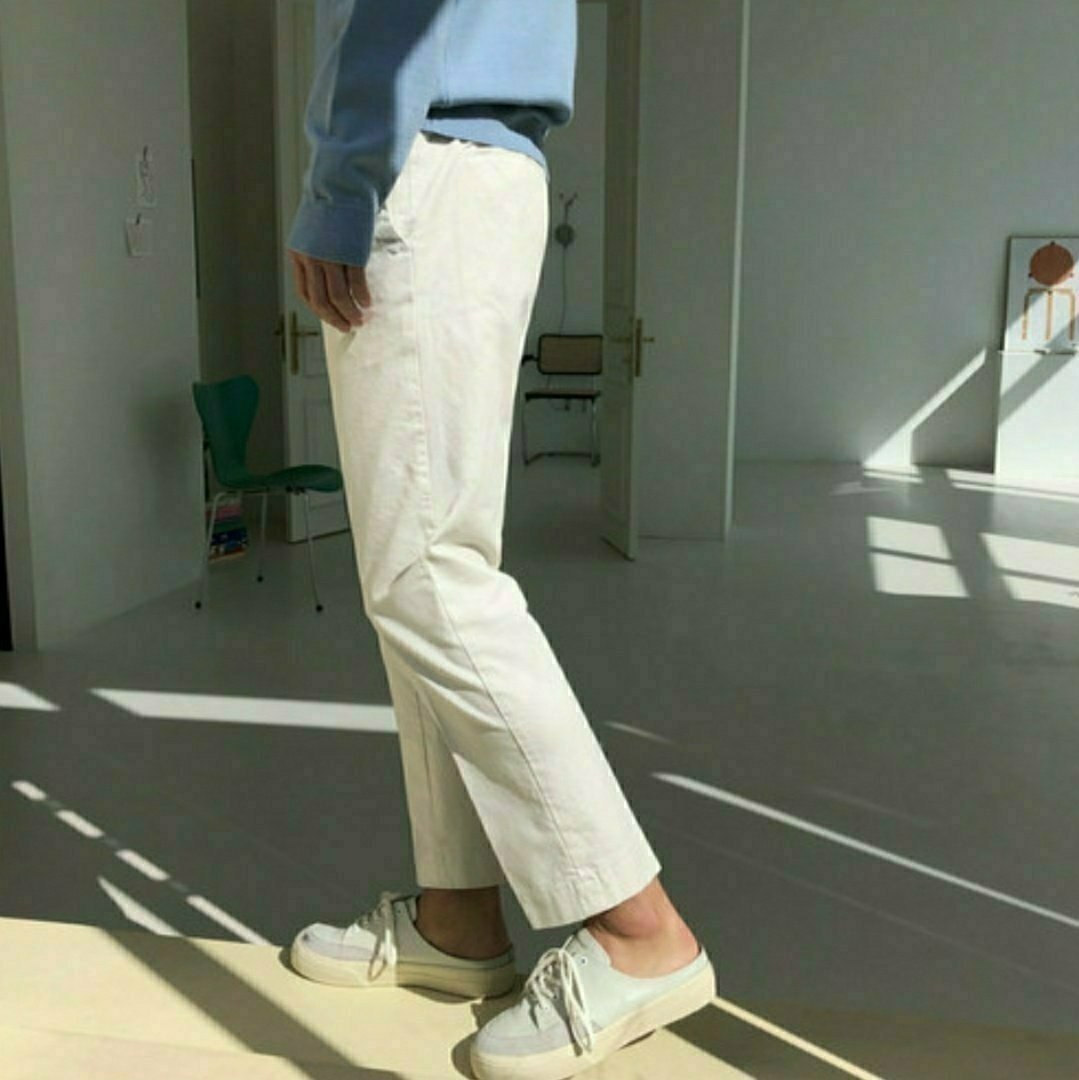 Row Washing Cotton Pants