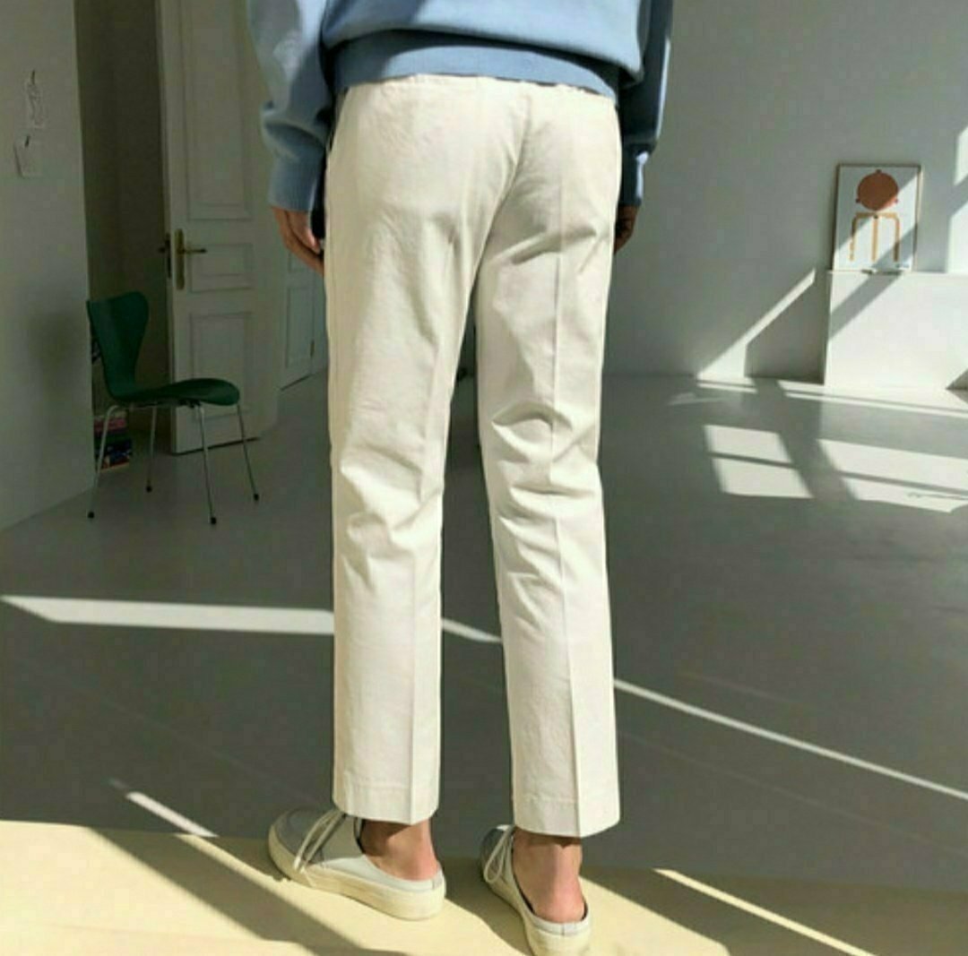 Row Washing Cotton Pants