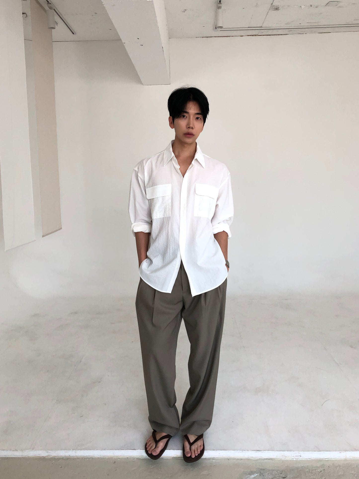 Baron Two-Tuck Slacks