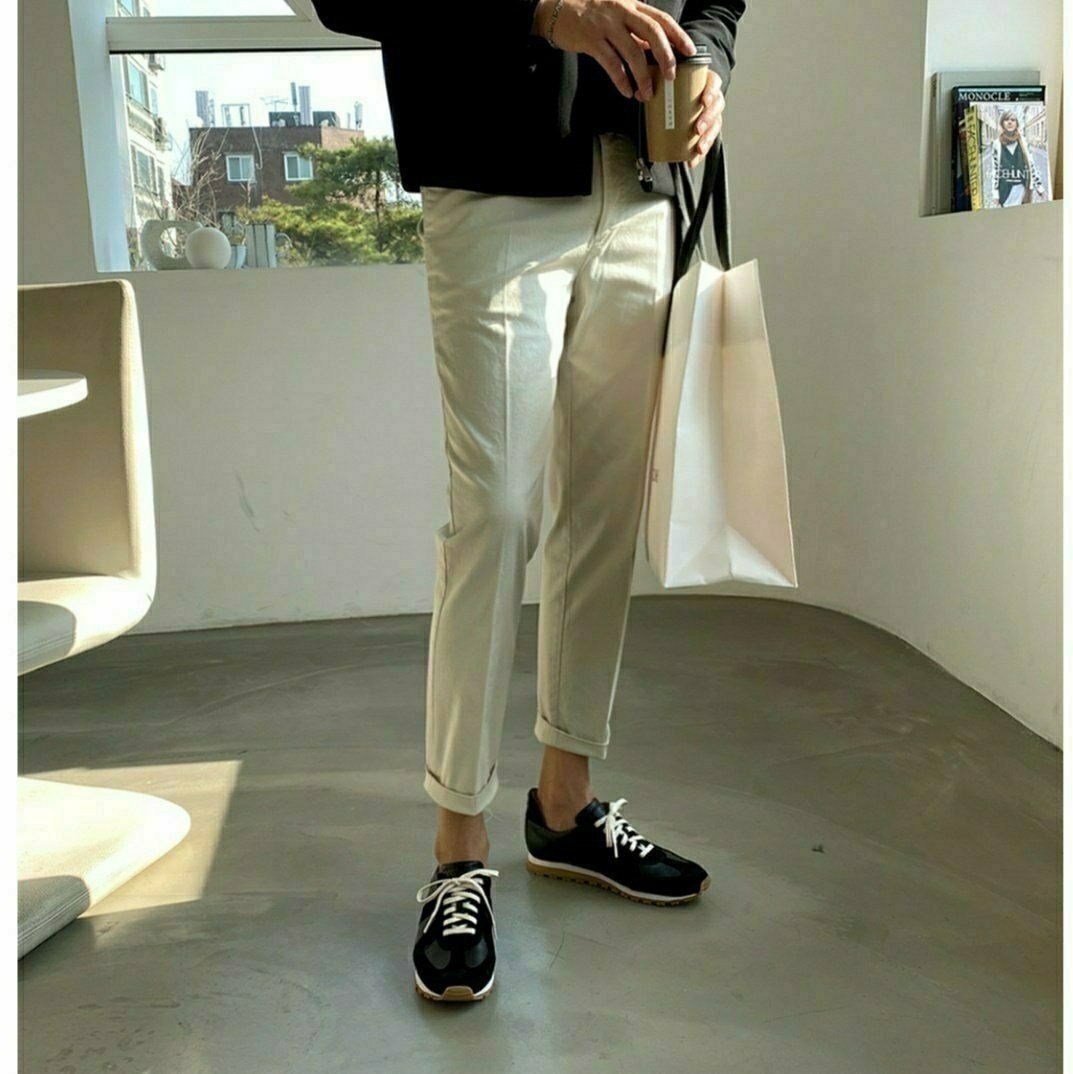 Row Washing Cotton Pants