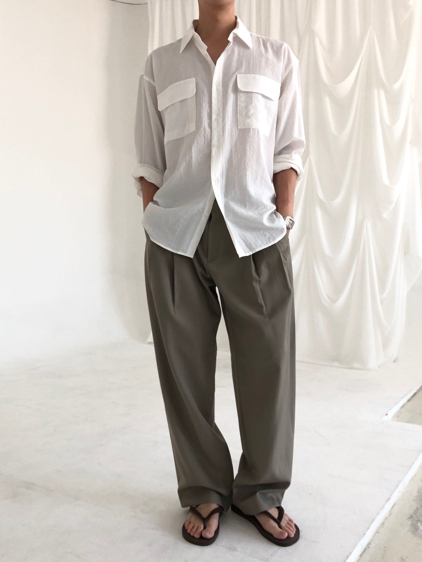 Baron Two-Tuck Slacks