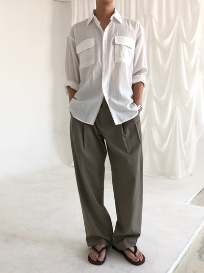 Baron Two-Tuck Slacks