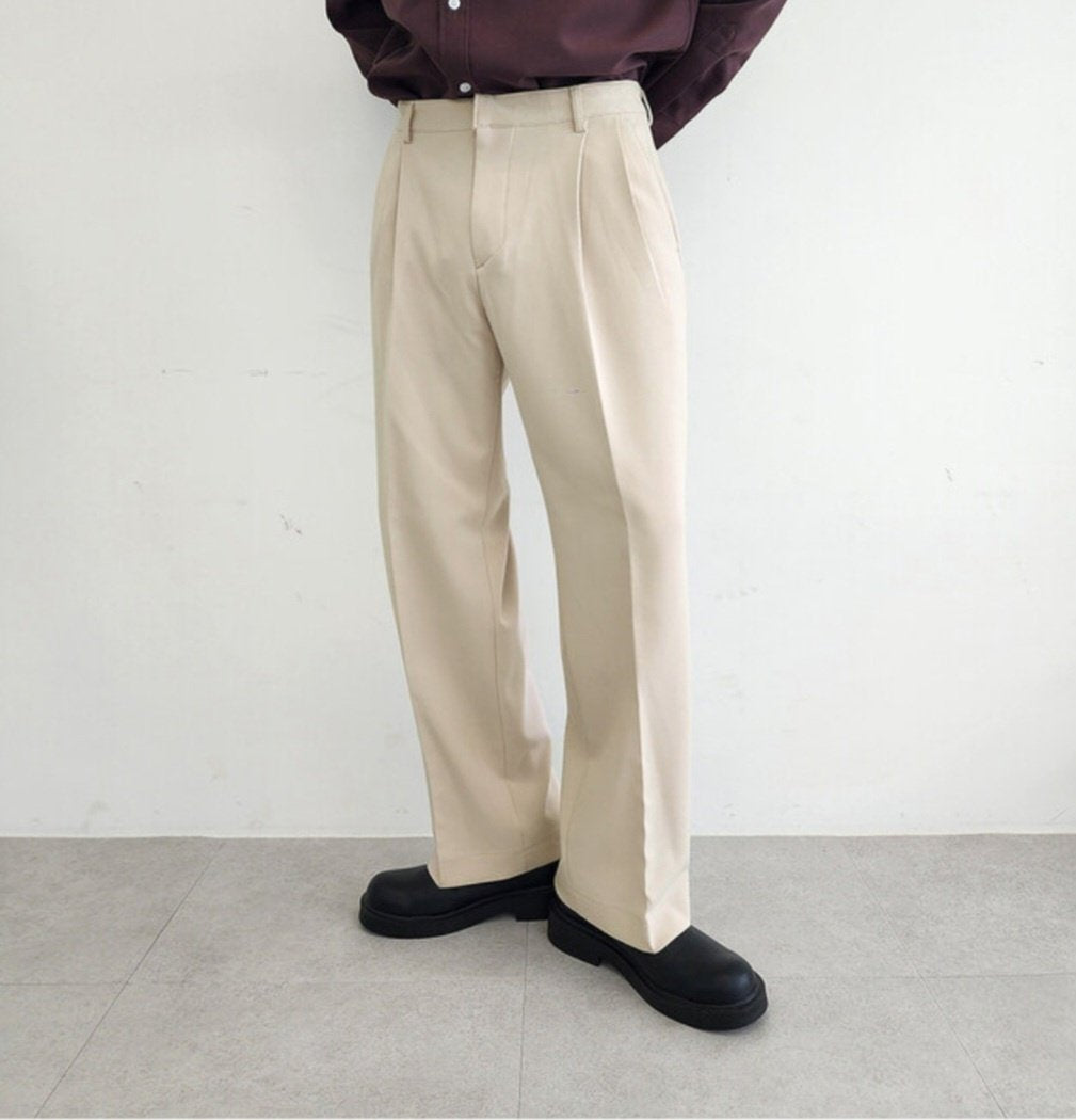 Robin Two-tuck Wide Slacks