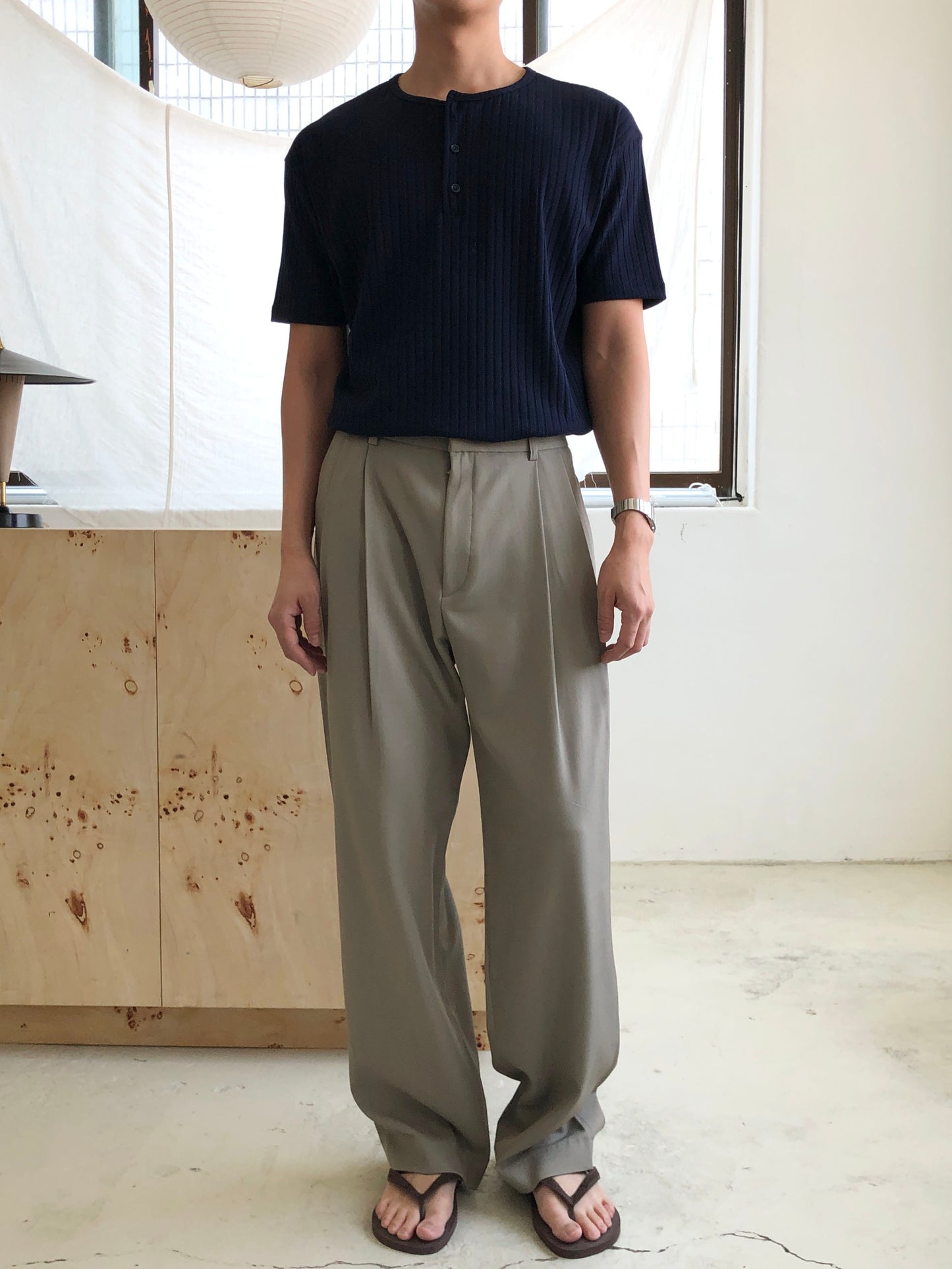 Baron Two-Tuck Slacks