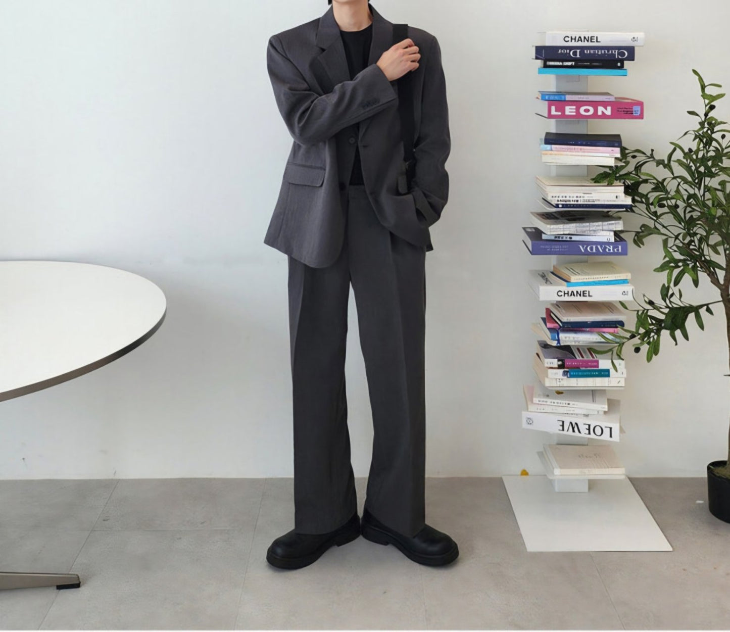 Robin Two-tuck Wide Slacks