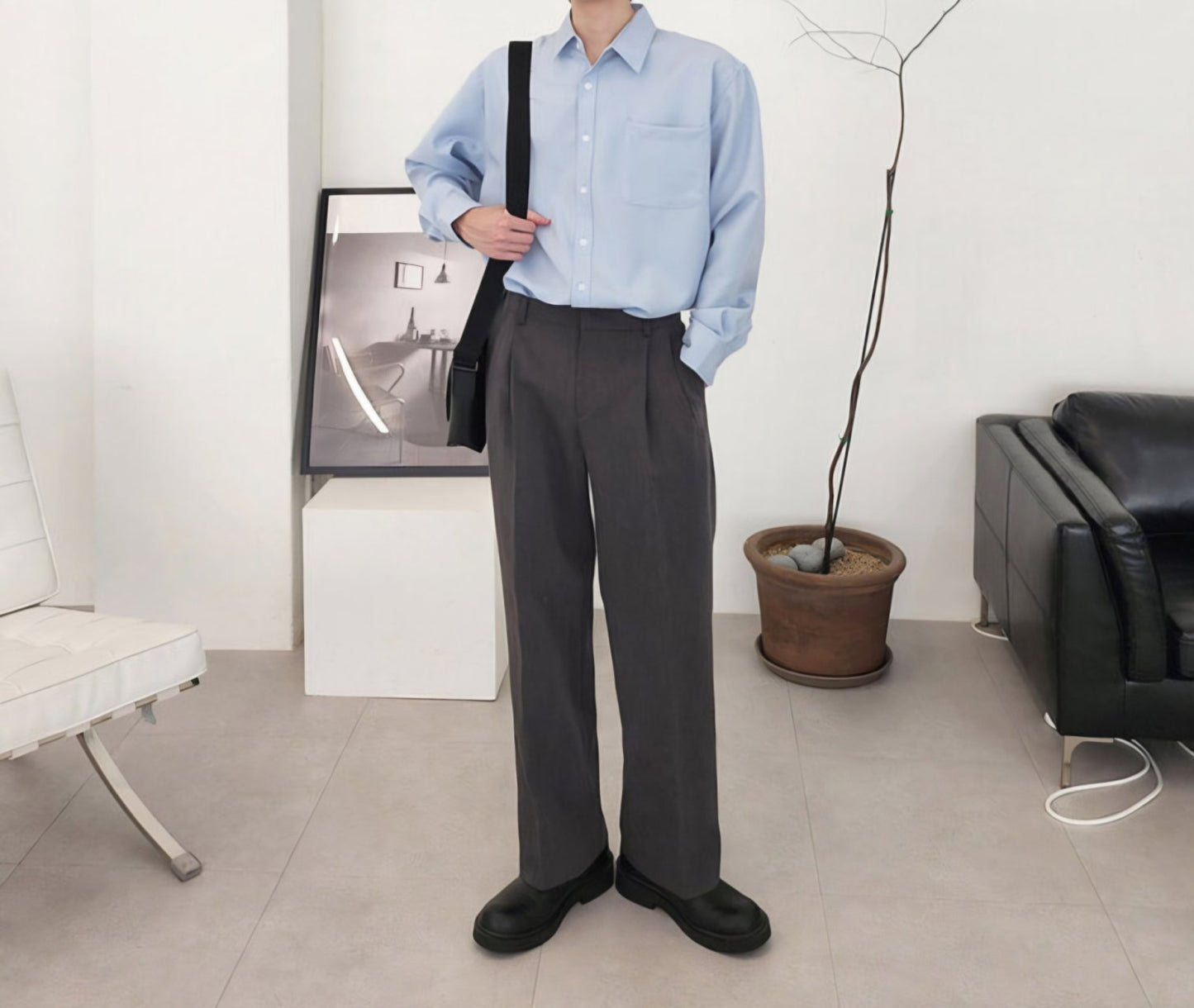 Robin Two-tuck Wide Slacks