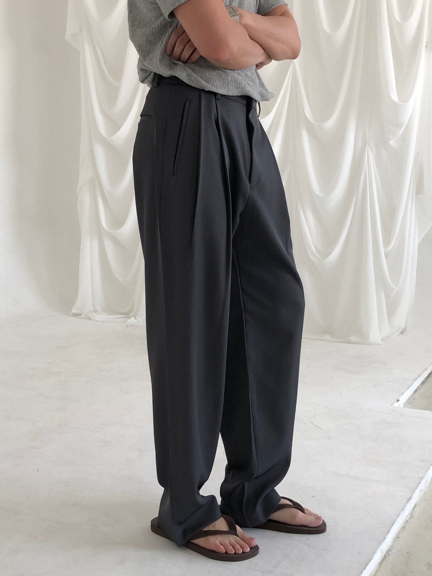 Baron Two-Tuck Slacks