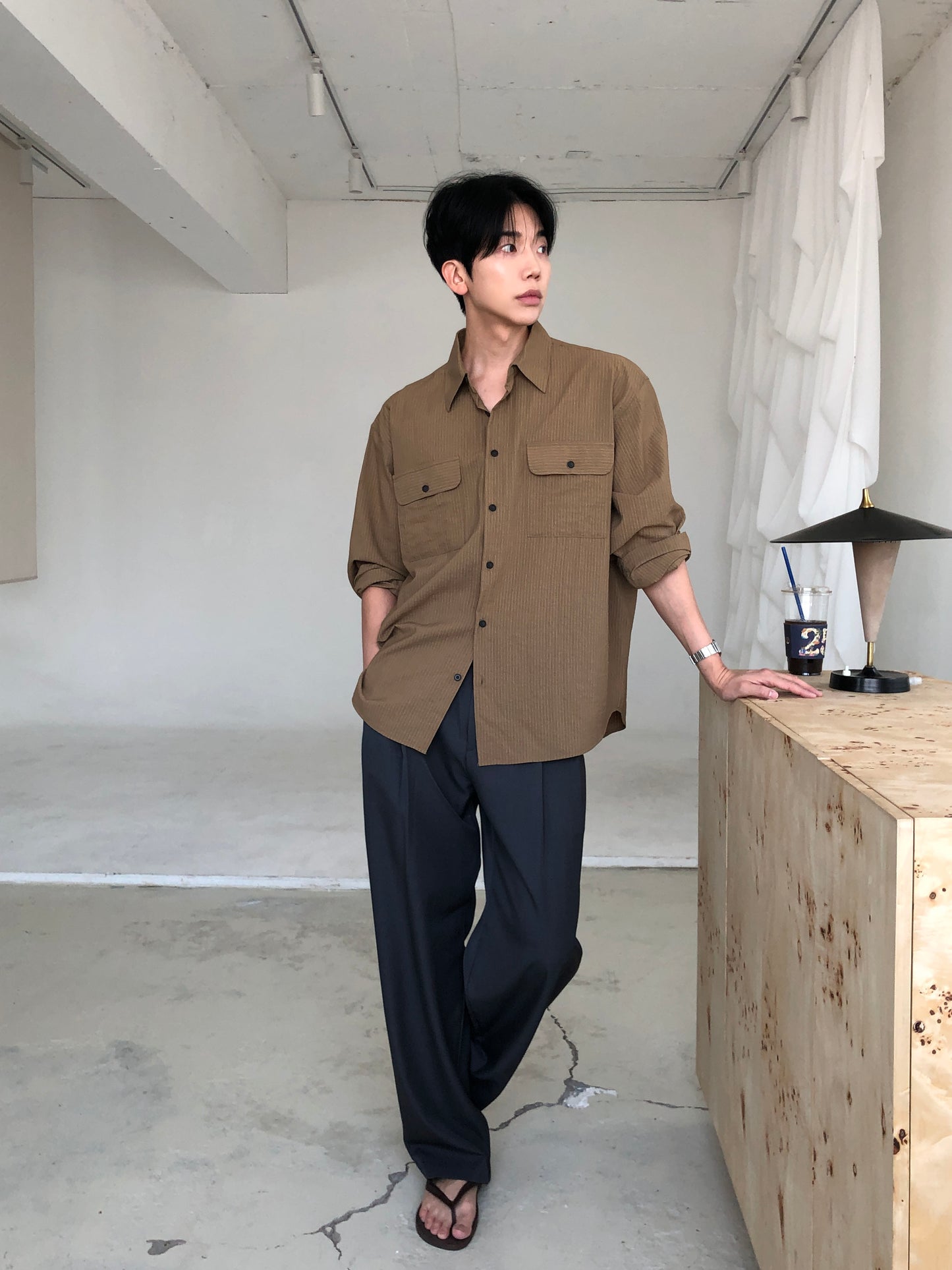 Baron Two-Tuck Slacks