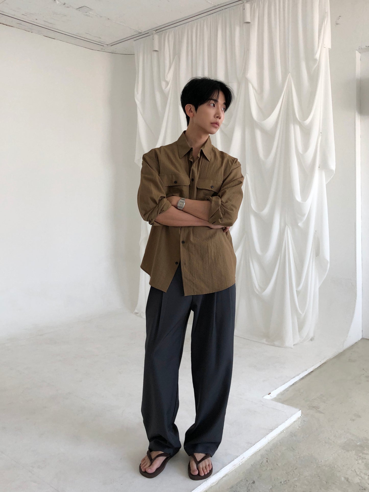 Baron Two-Tuck Slacks