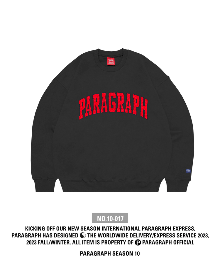 [Paragraph PARAGRAPH SEASON 10-017] GRID STITCH LOGO CREW